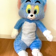 【New】 トムとジェリー TOMandJERRY 超Bigサイズ ぬいぐるみ 正規品の画像