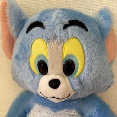 【New】 トムとジェリー TOMandJERRY 超Bigサイズ ぬいぐるみ 正規品の画像