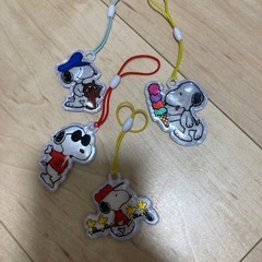 スヌーピーセット 歯磨きセット 靴下 ポーチー 反射キーホルダーの画像