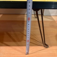 一人暮らし折り畳みローテーブルの画像