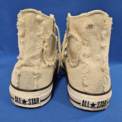 ジモティ割引有★【ジャングルジャングル岸和田店】CONVERSE デニム生地 ハイカットスニーカー 27.0cm 南大阪 岸和田 貝塚市 泉佐野市 高石市 泉大津市 和泉市 忠岡町 熊取町の画像