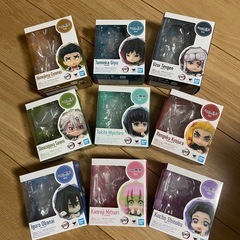 鬼滅の刃漫画全巻×柱9人のフィギュアの画像