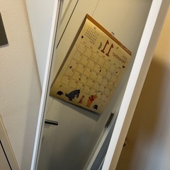 折りたたみ全身鏡の画像