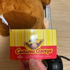 お猿のジョージ約35センチの画像