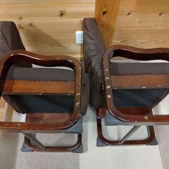 安楽椅子２脚、座椅子１脚の画像
