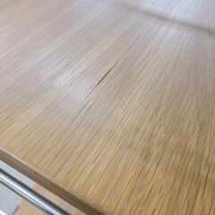 J1767【リユースのサカイ柏店】MUJI　無印良品　ステンレスユニットシェルフ　ウォールナット材棚セット　クリーニング済　参考価格31,900円の画像