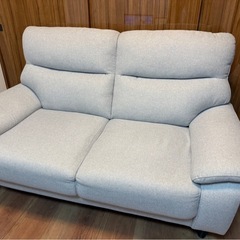 2人掛け　ソファーの画像