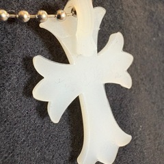 クロス　シリコンネックレスの画像