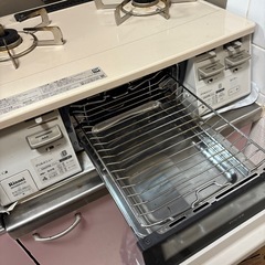 リンナイ ガスコンロ グリル付ガステーブル の画像