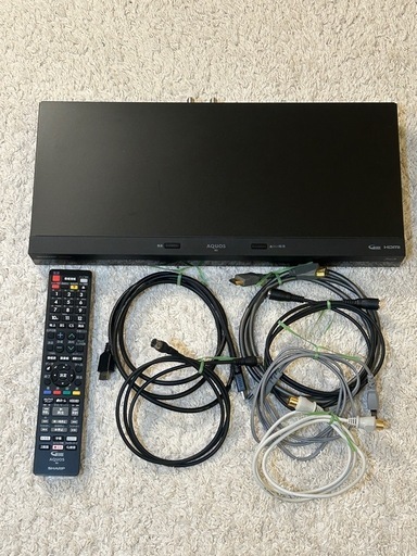 【美品】SHARP ブルーレイレコーダー 2021年製