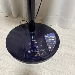 お話中　扇風機　ネイビーの画像