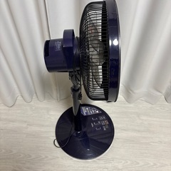 お話中　扇風機　ネイビーの画像