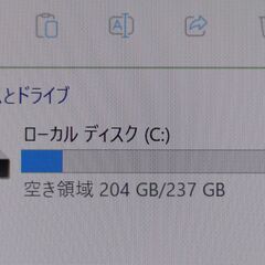 13.3インチ Windows11 Intel i5-8265U ThinkPad X390の画像
