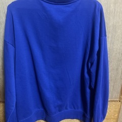 青 ハーフジップ トレーナー Mサイズ INGNIの画像
