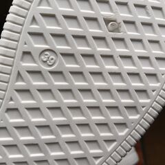 新品 24.5cm レディース スニーカー ホワイト シューズ 靴 カジュアル 識別番号:(946-Z)の画像