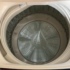 【現状品】アクア 全自動電気洗濯機 2017年製 4.5kgの画像