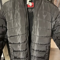 GUESS ゲス ダウンジャケット アウター ブラック メンズの画像