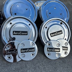 大型車Aero Cover クロームホイルカバーセットの画像