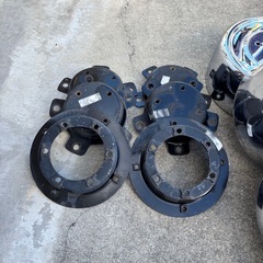 大型車Aero Cover クロームホイルカバーセットの画像