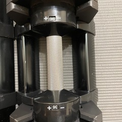 アジャスタブルダンベル　可変式ダンベル　36kg 2個セット　ハイガー産業の画像