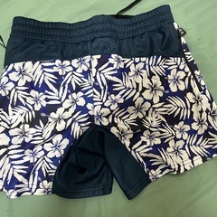 GX3 メンズサーフパンツ ハイビスカス柄 Lの画像