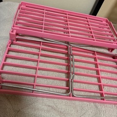 ワイヤーラック、ネット setの画像