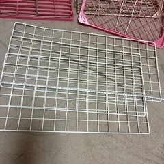 ワイヤーラック、ネット setの画像