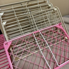 ワイヤーラック、ネット setの画像