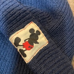 ミッキーマウス　ニット帽　大人用の画像