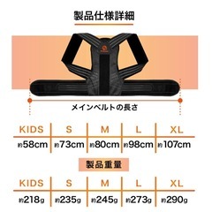 姿勢サポーターの画像
