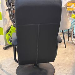 リクライニング パーソナルチェア スタンザインテリア オフィスチェア 一人掛けソファー メッシュ ブラック 回転 肘掛け ★買取帝国 志木店の画像