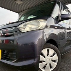 低走行9万キロ台☆26年式☆月々1万円〜分割払い可❗️ 車検2年付き！【名義変更代込み】大人気☆三菱 EKスペース☆SDナビ付き☆走行中DVD見れます☆ETC付き☆便利なバックカメラ付き☆電動スライドドア☆ドラレコ付き☆スマートキー☆事故修復歴無し☆フルオートエアコンそのまま乗って帰れます❗️の画像