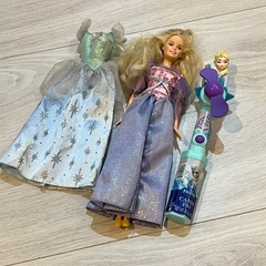 ❤️無料❤️お人形エルサ扇風機まとめ売り衣装セットの画像