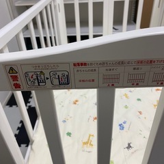KATOJI ベビーベッド 中古の画像