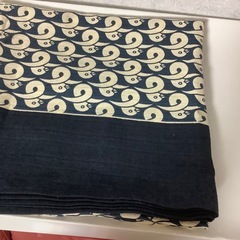 いせ辰　風呂敷　綿100% 結雁金　テーブルクロス　日本製　　 縁起柄　大きいの画像