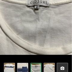 委託品メンズ4Lポケットブルー　シャツの画像