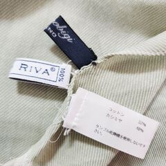 CAROL RIVA(キャロル リーバ) コットン＆カシミヤ、蕩ける手触りのストール。いかがでしょうか？の画像