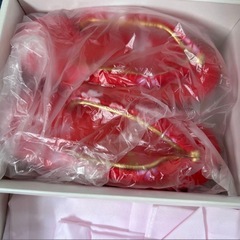 七五三　　女の子　着物　一式　和装　赤の画像