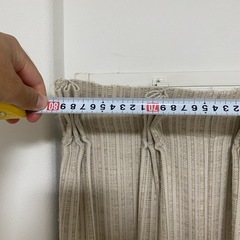 カーテン　2枚組の画像