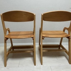 【2脚】ISSEIKI KIDS 高さ調節学習イスの画像