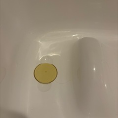 ベビーバス　おしり止め　水栓付きの画像