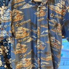 アロハシャツ　メンズ　Mの画像