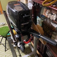 スズキ4スト5馬力船外機S足の画像
