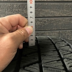 スタッドレスタイヤホイールセット　ブリザックDM-V3 225/70R16　の画像