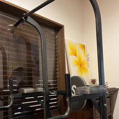 懸垂・腹筋　トレーニング器具の画像