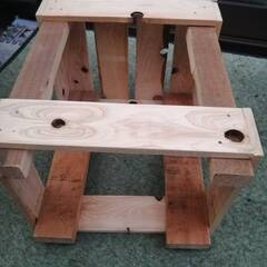 スツールにも置台にもの画像