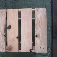 スツールにも置台にもの画像