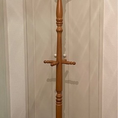 木製　ポールハンガー 洋服掛け  の画像