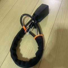 車両盗難防止　セキュリティー　ハンドルロック鍵付きの画像