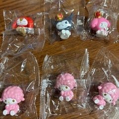 マイメロディ・クロミ カプセルトイ 6体セット の画像